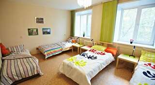 Гостиница Хостел Радуга Новосибирск Кровать в общем четырехместном номере для мужчин и женщин-4